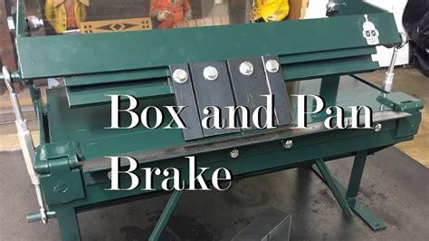 how to use sheet metal brake|sheet metal box pan brake.